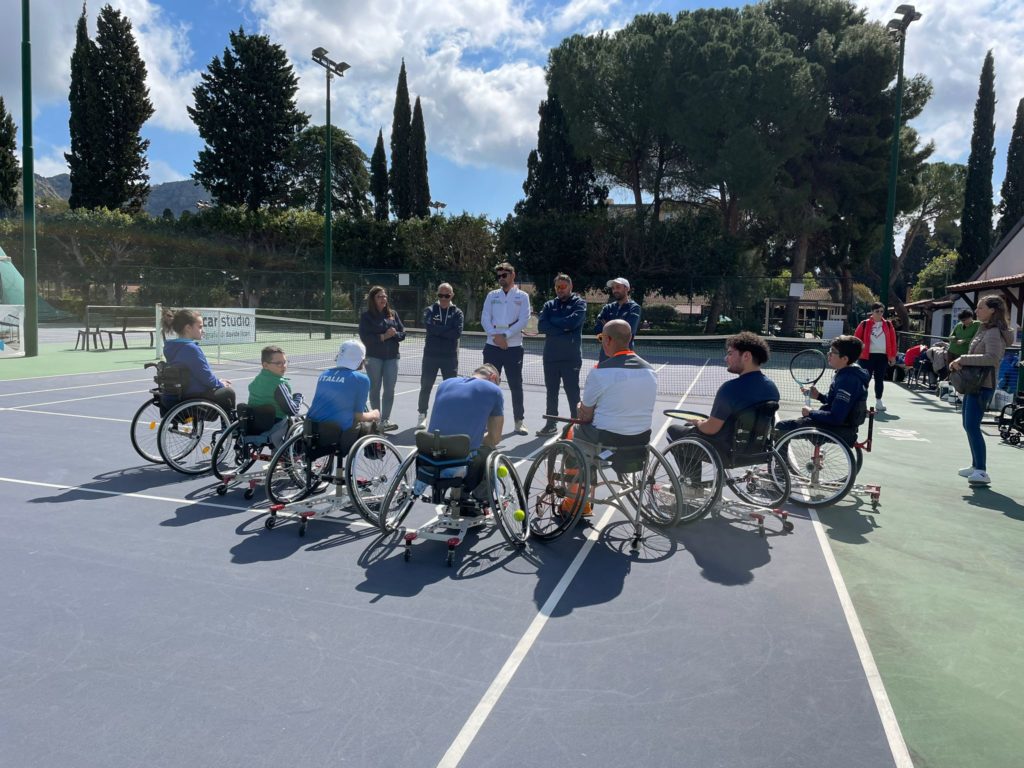 La Fondazione Sicilia in campo per il tennis inclusivo