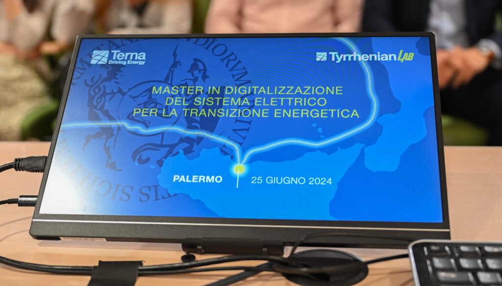 Terna e Università di Palermo,presentata la terza edizione del Master del Tyrrhenian Lab