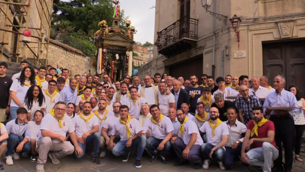 Le immagini della processione di San Calogero a Petralia Sottana
