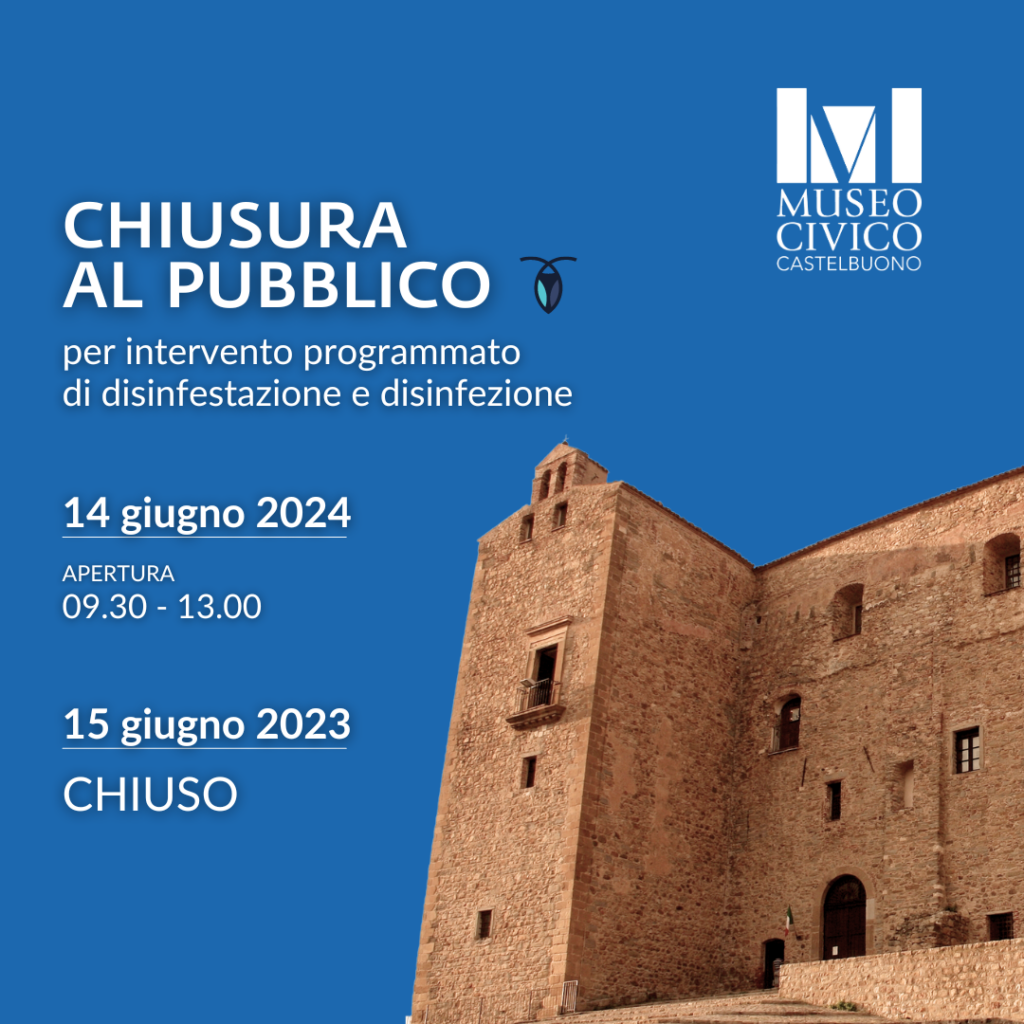 Museo Civico Castelbuono,chiusura programmata