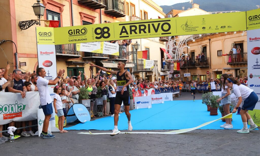 98° GIRO PODISTICO INTERNAZIONALE DI CASTELBUONO,VINCE  LO SPAGNOLO ILIAS FIFA