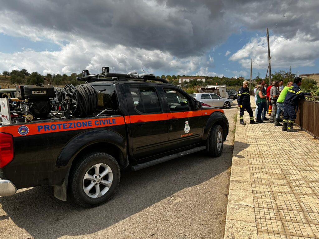 Incendio a Blufi,la rabbia del sindaco Puleo