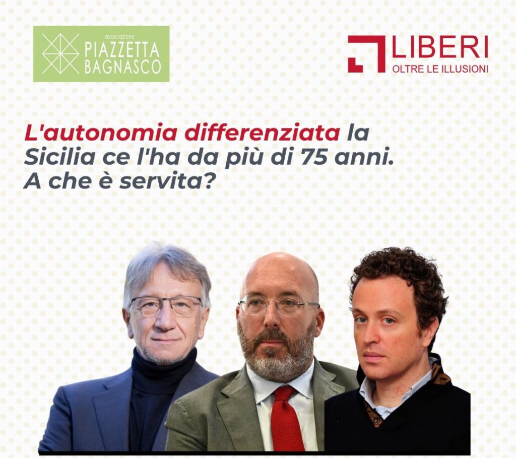 Si parla di autonomia con Michele Boldrin, Carlo Amenta e Michele Battisti