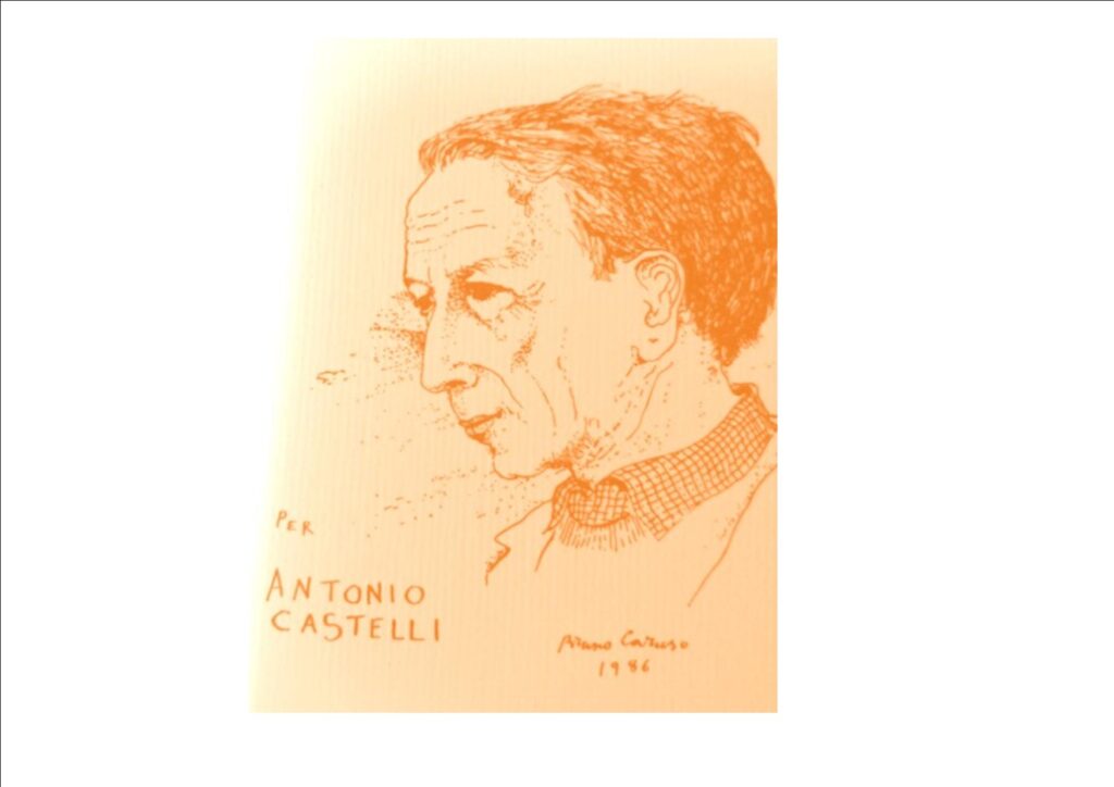 Antonio Castelli,esperienze di letture e ri-scritture creative  al  Liceo Tedaldi di Castelbuono