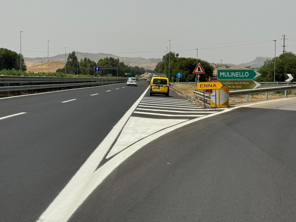 A19, conclusi in anticipo i lavori tra Enna e Catenanuova