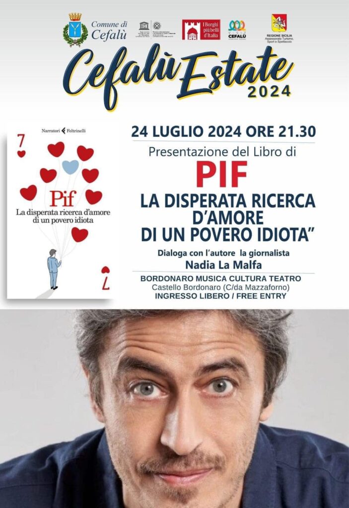 Presentazione libro di Pif a Cefalù