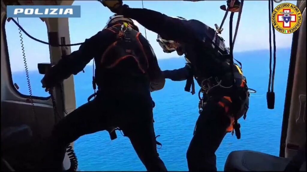 Intervento di soccorso a turista inglese colta da malore Riserva Naturale Zingaro