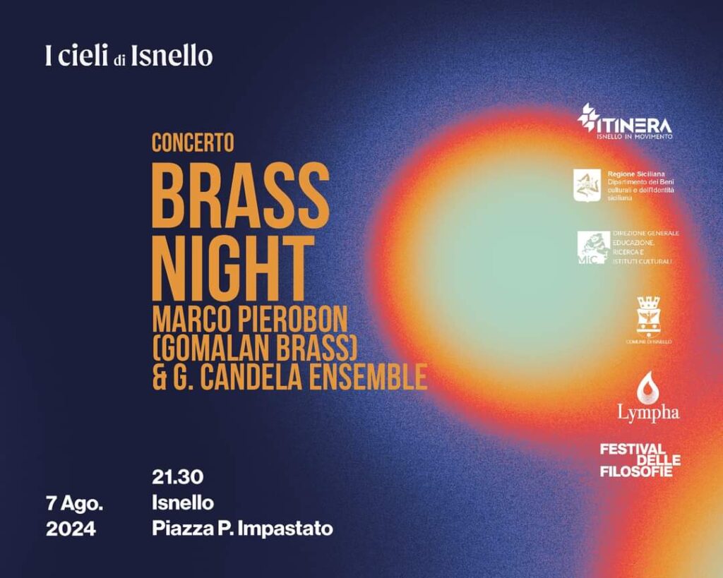 Isnello,concerto jazz con Marco Pierobon Trumpet Player dei Gomalan Brass Quintet