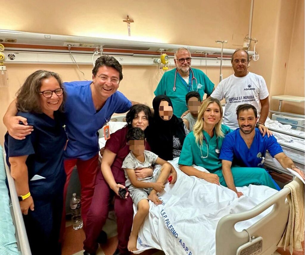 Migrante sbarcata a Lampedusa trasferita e curata all’Utic dell’Ingrassia di Palermo