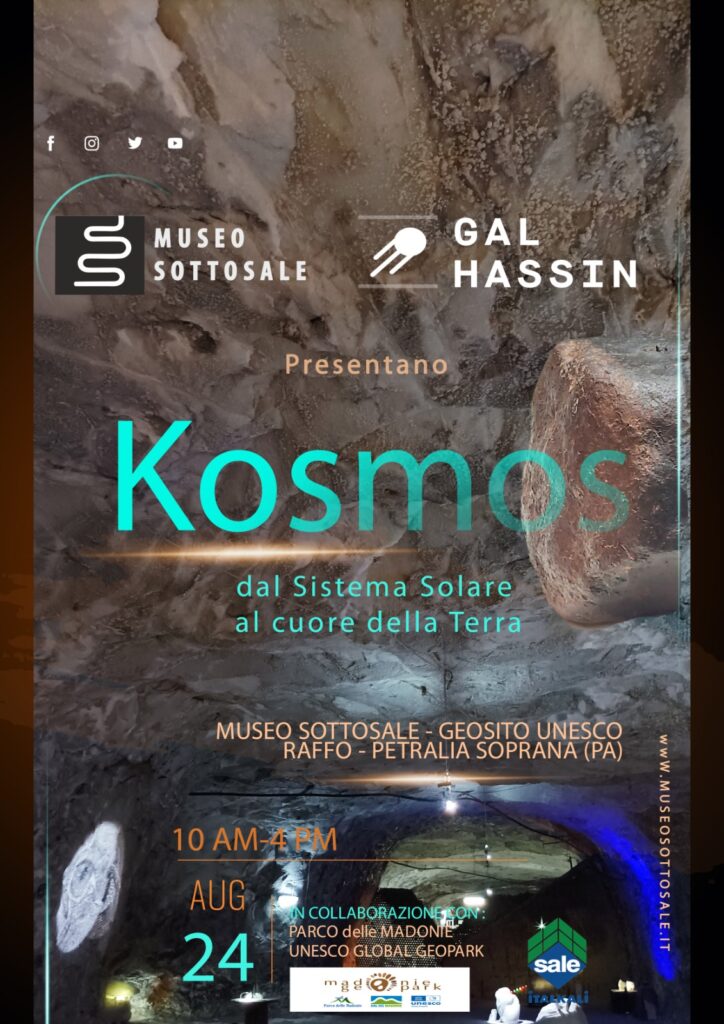“Kosmos” – dal Sistema Solare al centro della Terra -evento speciale nella miniera Italkali