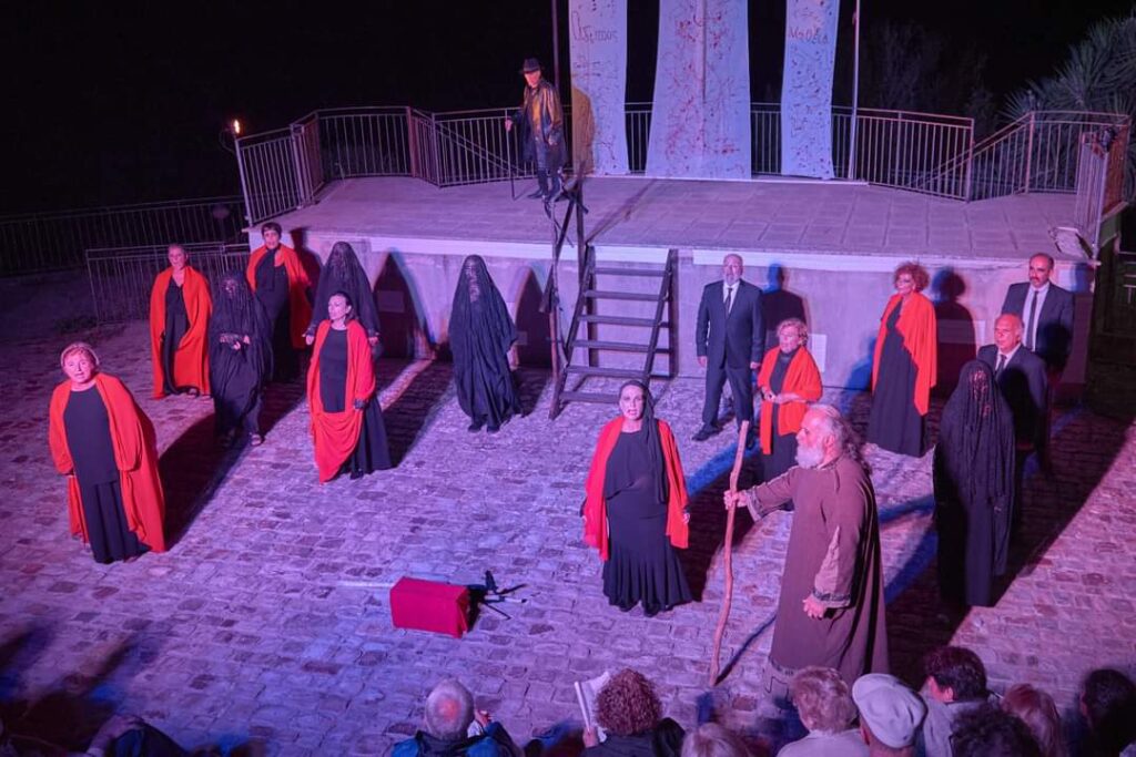 “EDIPO e LE STRAGI” in scena a Bompietro