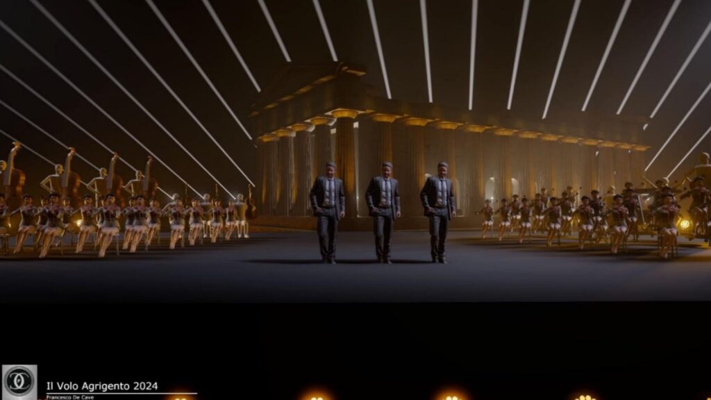 Agrigento Capitale della Cultura 2025, Il Volo nella Valle dei Templi. Schifani: «Due spettacoli unici e spot tv per promuovere la Sicilia a livello mondiale»