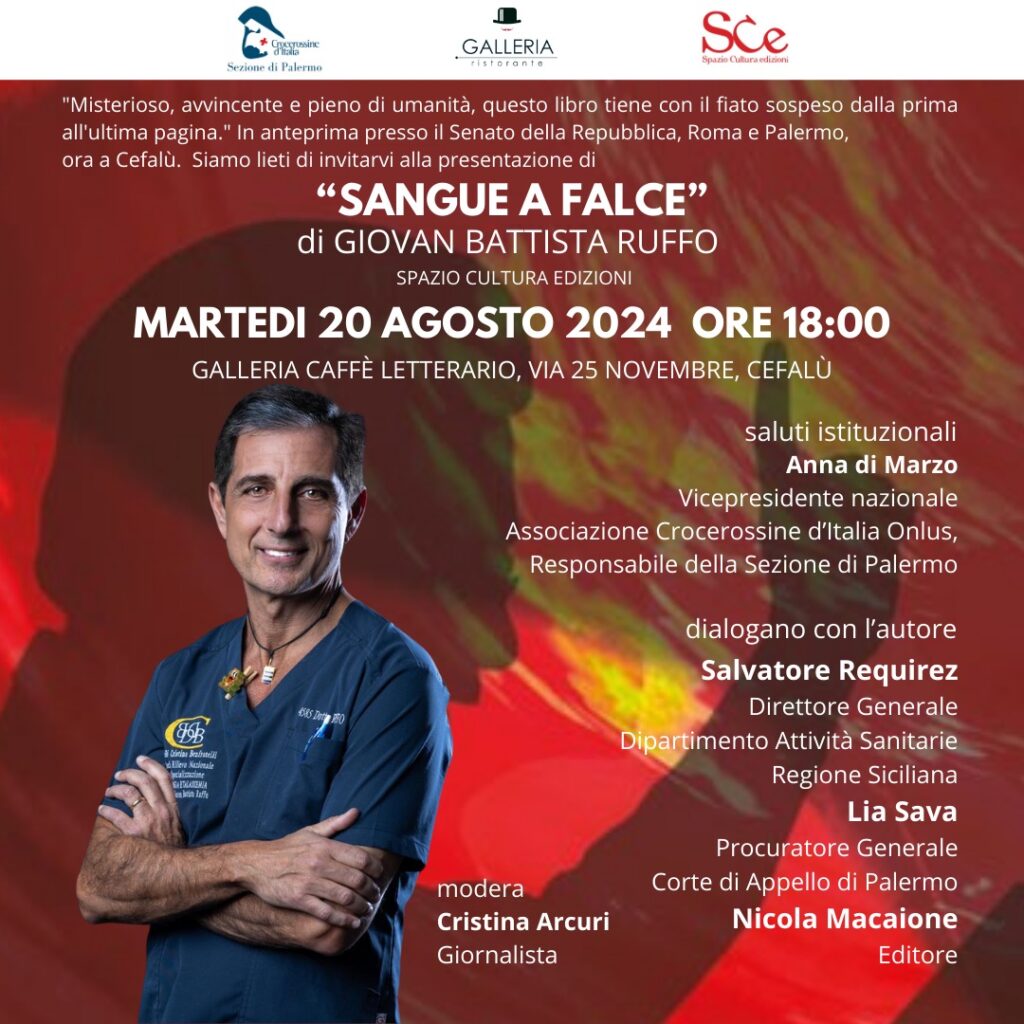 Galleria Caffè Letterario di Cefalù. “Sangue a Falce” di Giovan Battista Ruffo