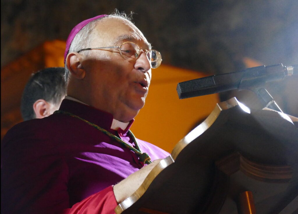 SS. Salvatore. Discorso del vescovo mons. Marciante