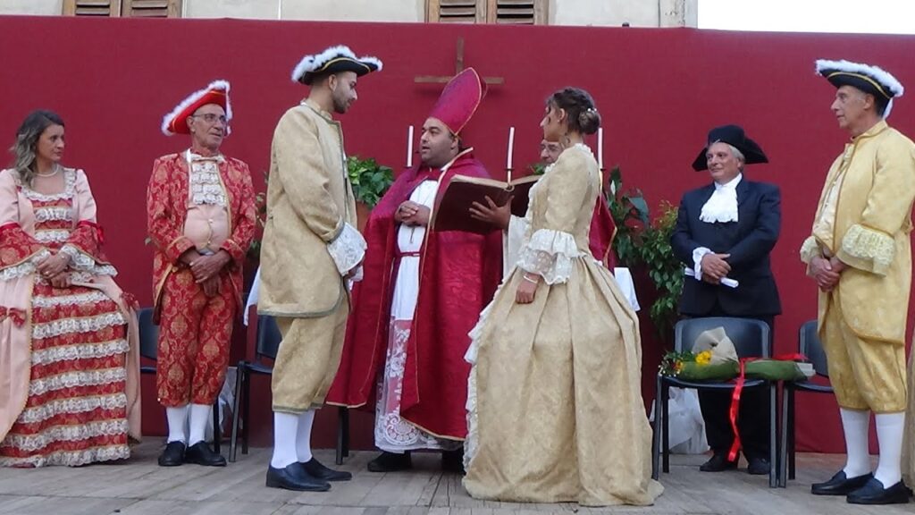 Successo di presenze per il matrimonio baronale di ferragosto a Petralia Soprana (video)