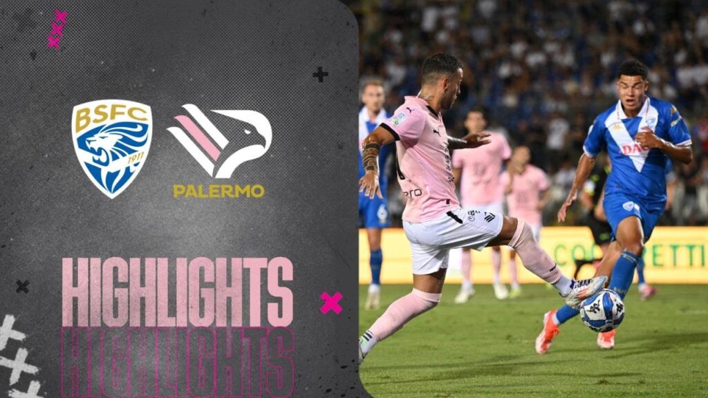 Debutto con sconfitta al 90° per il Palermo a Brescia