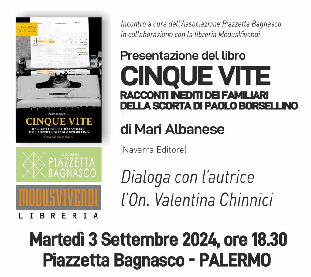Mari Albanese: Le storie dei cinque angeli custodi di Paolo Borsellino
