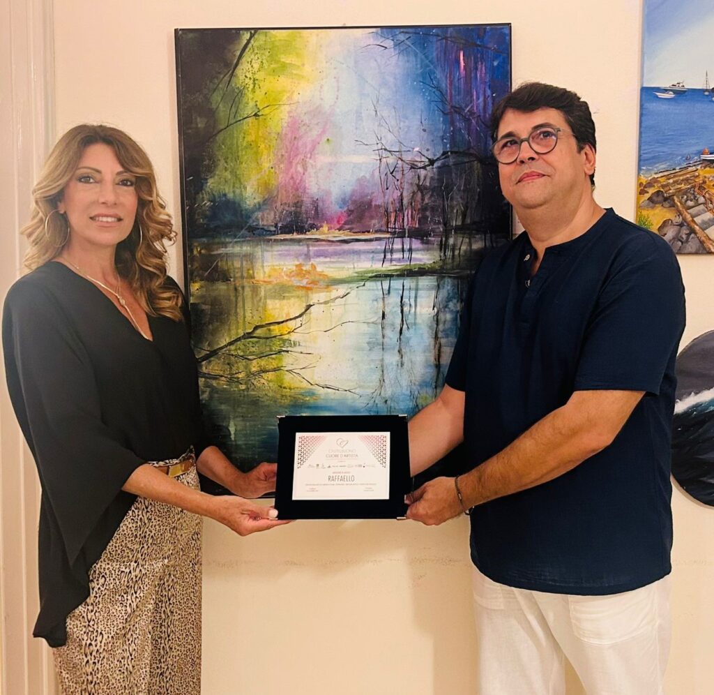 “Castelbuono Cuore d’Artista”, al palermitano Danilo D’Acquisto il “Premio Raffaello”
