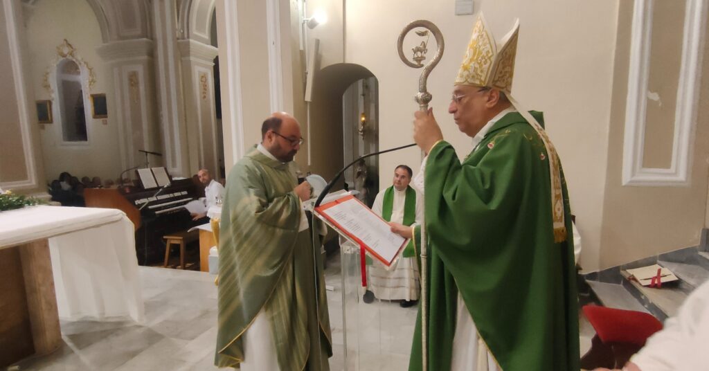 Diocesi,inizia a Caltavuturo il ministero di don Martina
