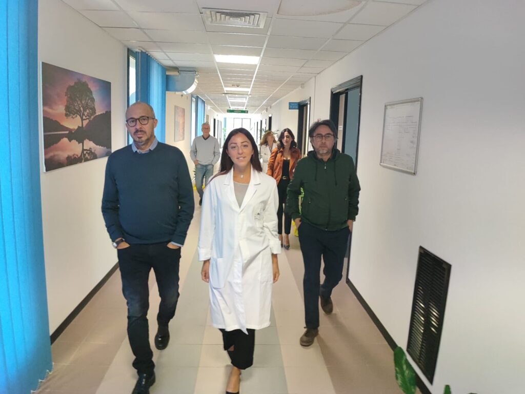 Davide Faraone visita l’Ospedale di Petralia Sottana