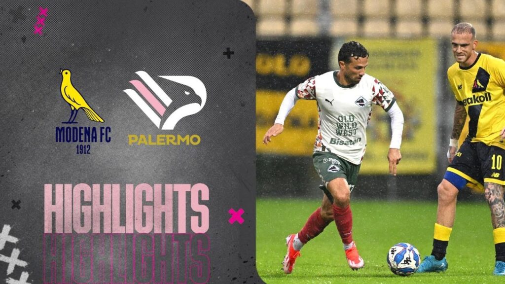 Il Palermo si fa raggiungere a Modena,2-2 il risultato finale