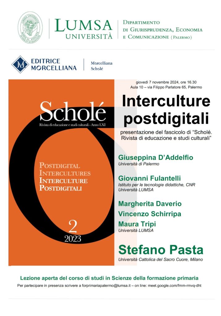 Educazione mediale e pedagogia, confronto alla LUMSA