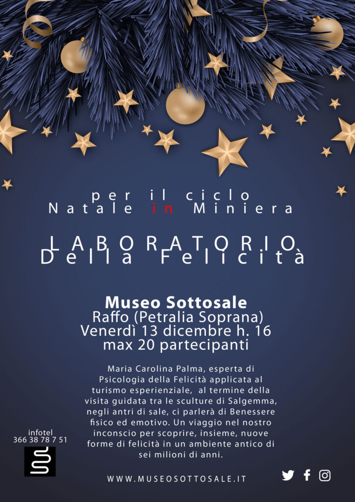“Laboratorio della felicità” al Museo Sottosale