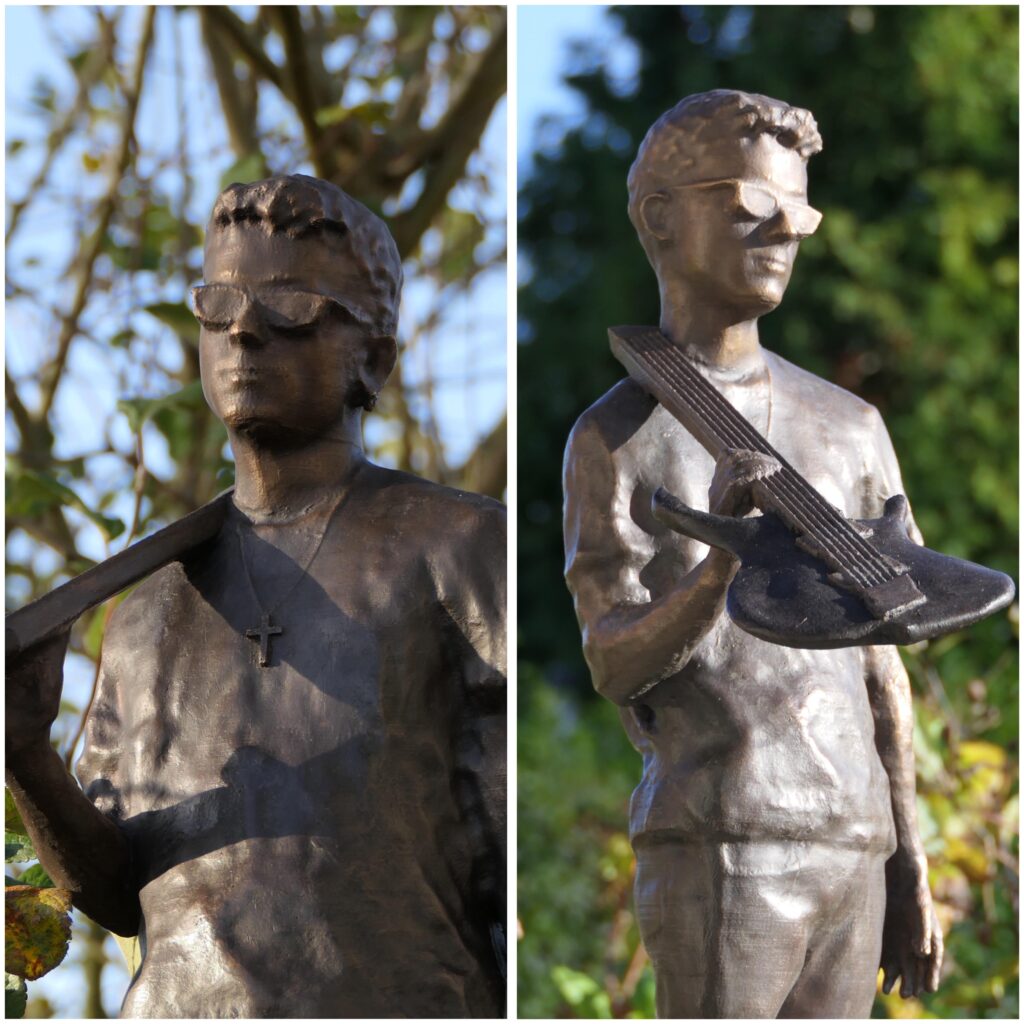 La statua di Davide Lo Surdo collocata ad Aarhus