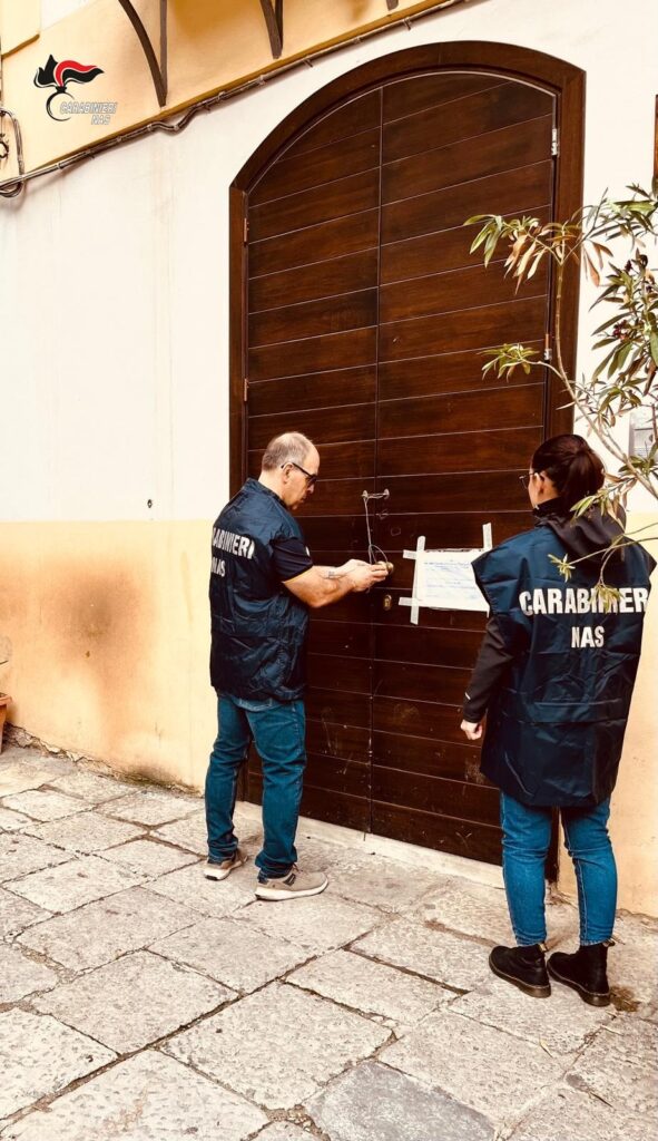 Carabinieri Nas Palermo: verifiche sui bed and breakfast. chiuse tre strutture abusive