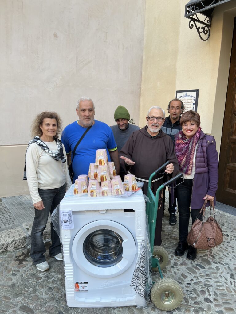 Fondazione Scicolone. Donazione alla Casa di Accoglienza Maria SS. di Gibilmanna