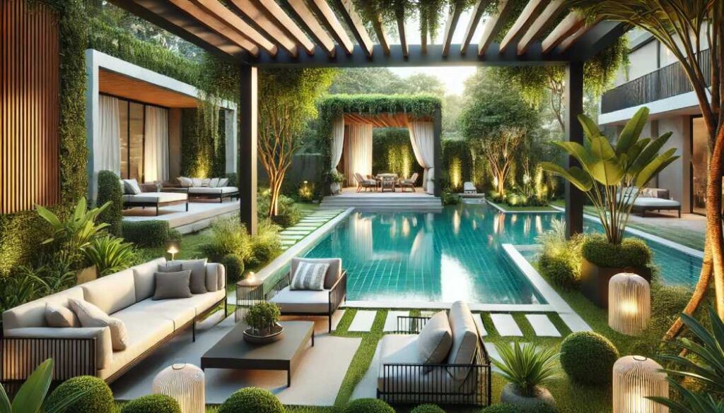 Come arredare il giardino per viverlo tutto l’anno
