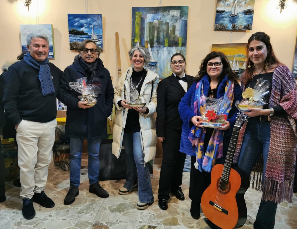 Al circolo dei civili di Alimena, inaugurata la nuova personale del maestro Pino La Marca