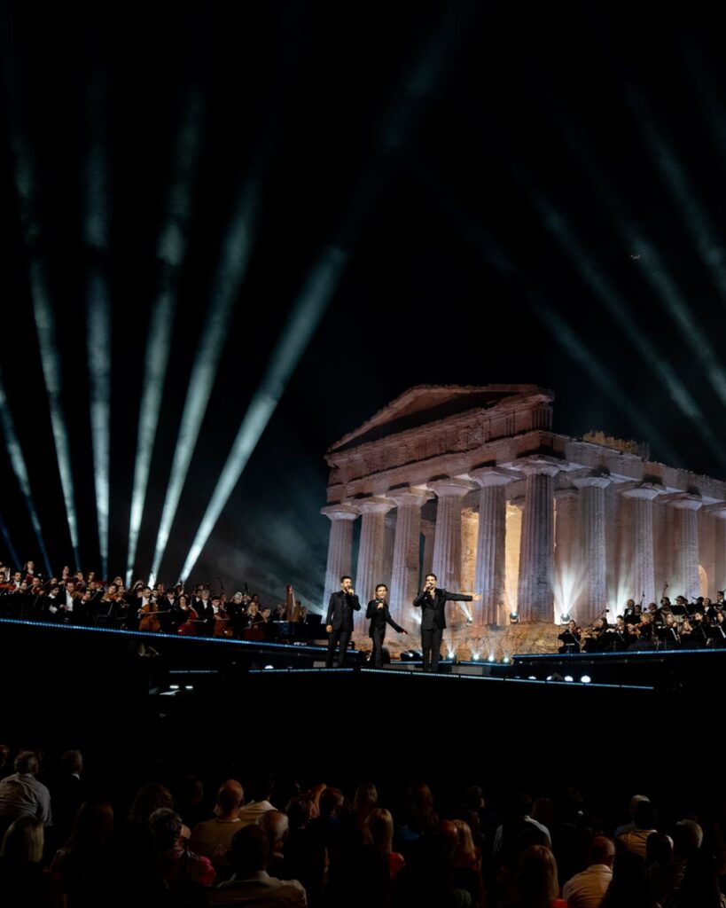 Successo per il concerto de “Il Volo” ad Agrigento, Schifani: “Avevamo visto giusto”