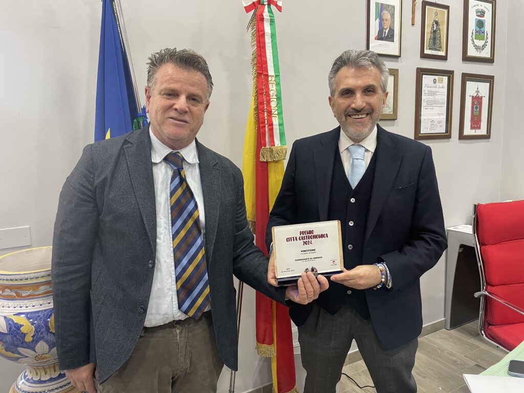 Cerda premiata come Città Gastronomica  2024