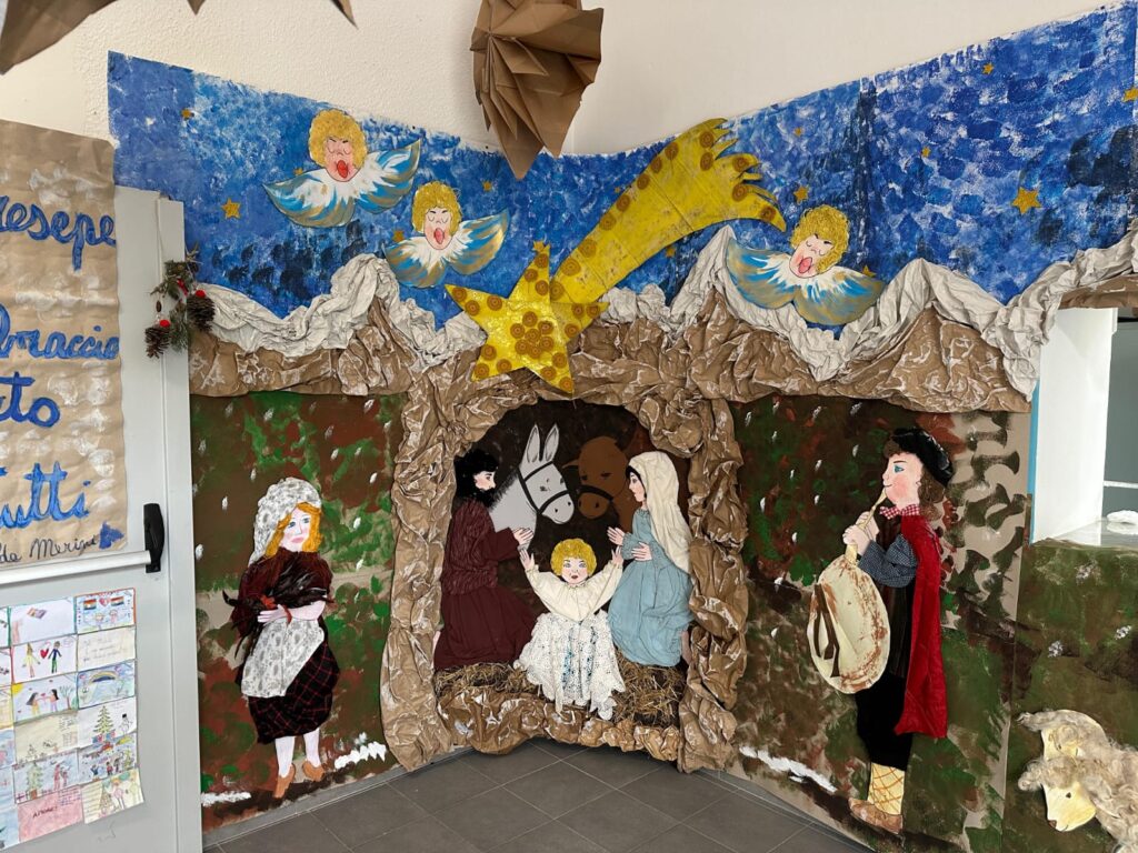 Il Presepe della Scuola Primaria di Castellana Sicula