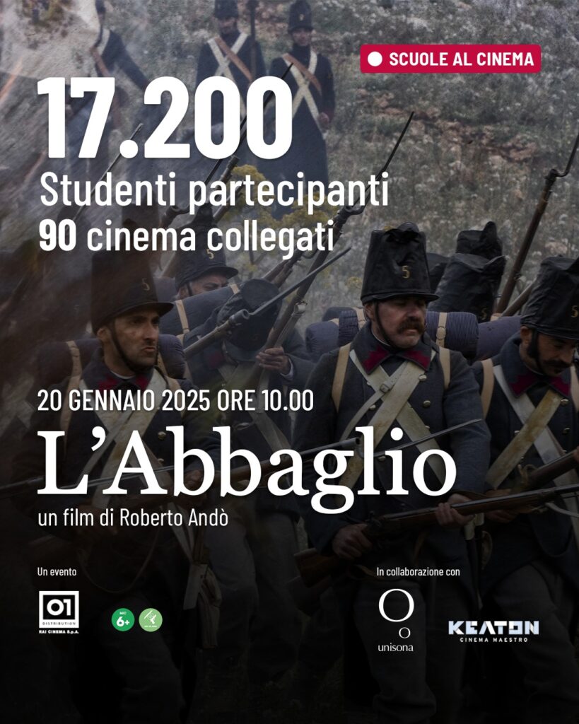 L’Abbaglio per le scuole con attori e regista