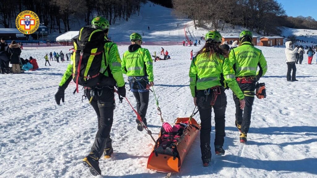 Piano Battaglia 15 interventi per gitanti vittime di incidenti sulla neve