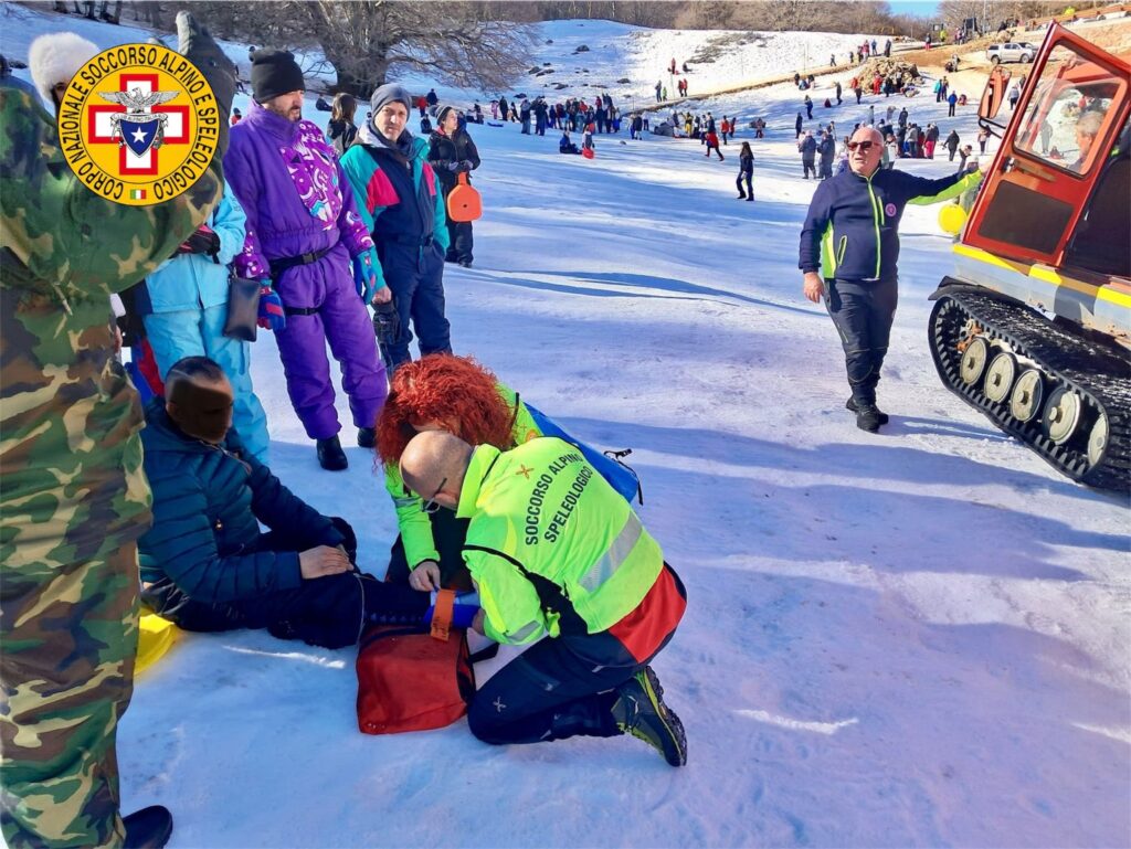 Piano Battaglia, ancora tanti  interventi per i gitanti della neve