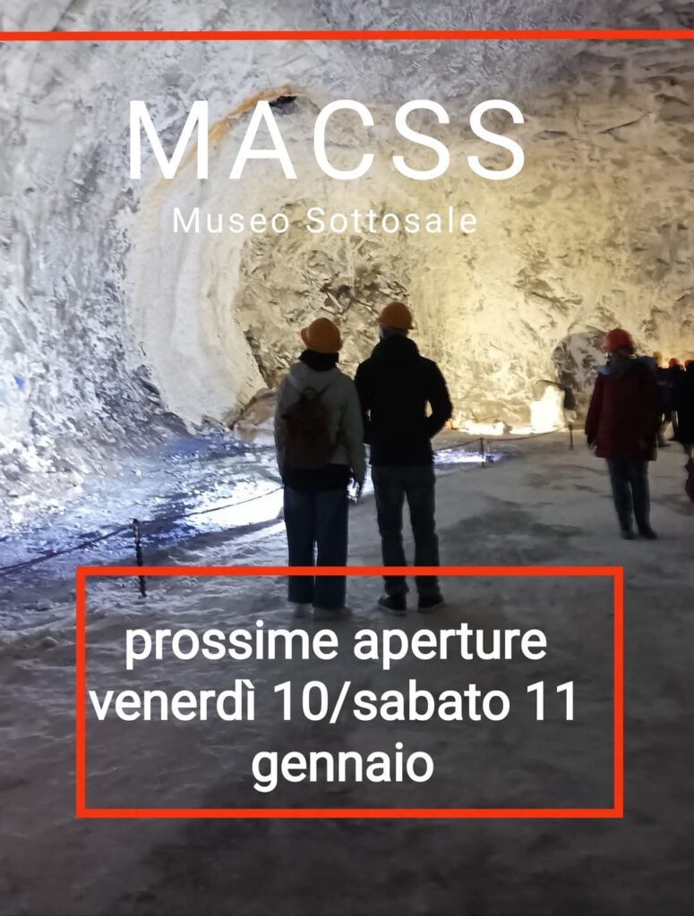 Museo SottoSale, si riparte il  10 Gennaio