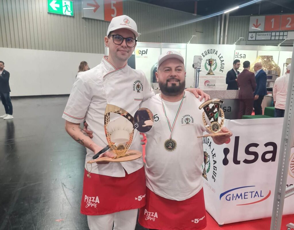 Salvatore Di Maria,madonita,miglior pizzaiolo europeo alla fiera gastronomica Hoga di Norimberga