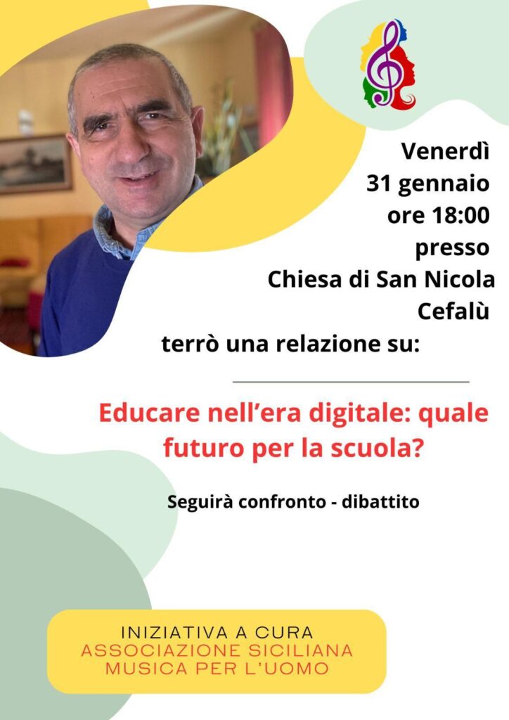 Mario Macaluso: educare nell’era digitale: quale futuro per la scuola?