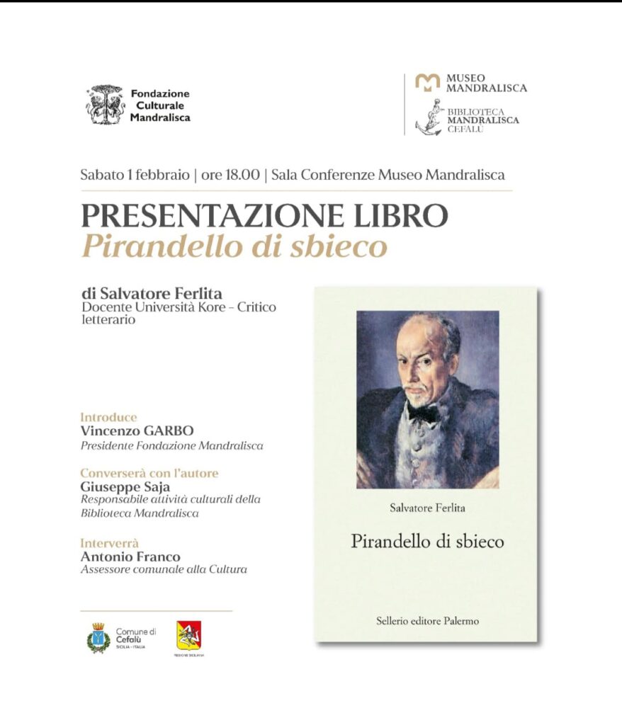 “Pirandello di sbieco” alla Fondazione Mandralisca