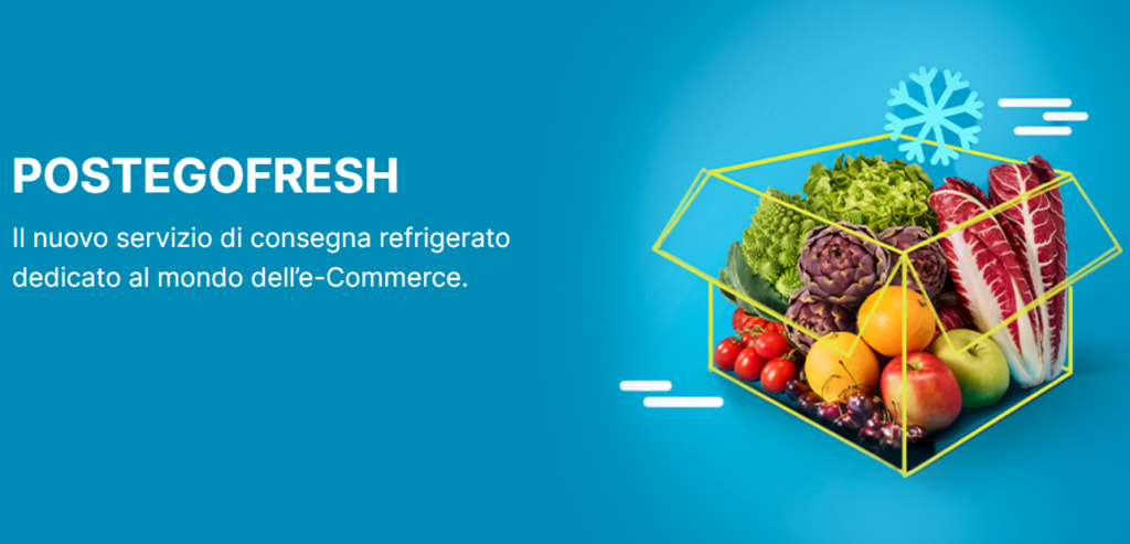 Arriva Postegofresh il primo servizio di trasporto refrigerato per alimenti freschi