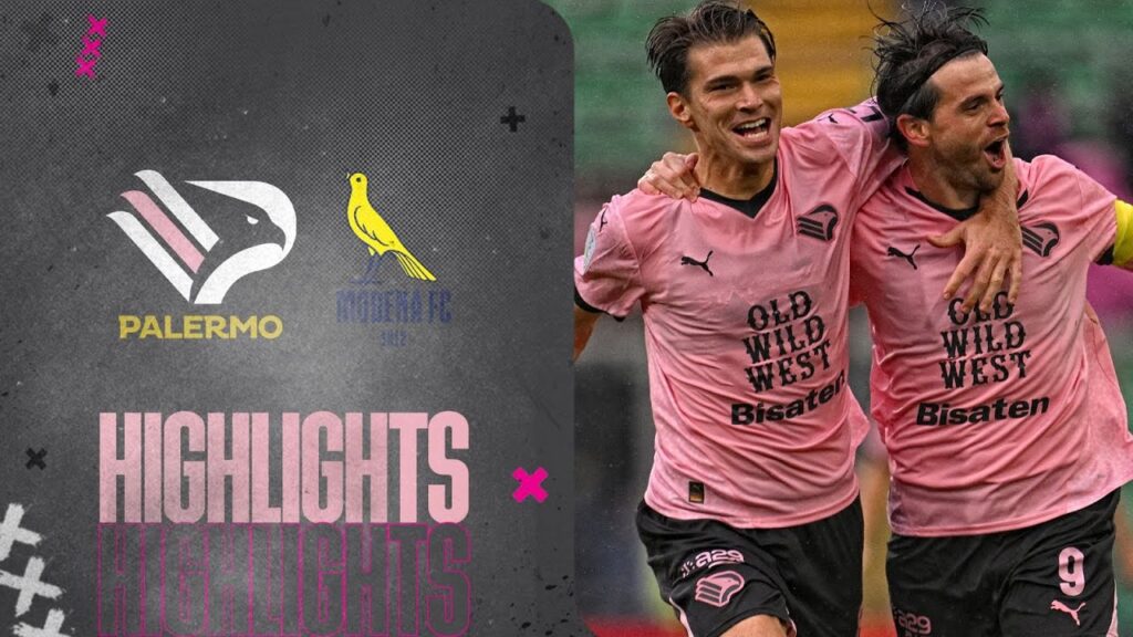 Il Palermo batte il Modena 2-0