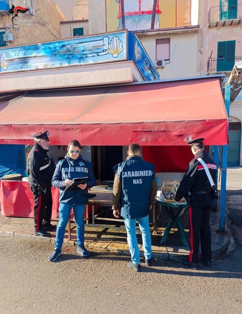 Controlli del N.a.s. di Palermo in pescherie e ristoranti di sushi: sequestri e sanzioni