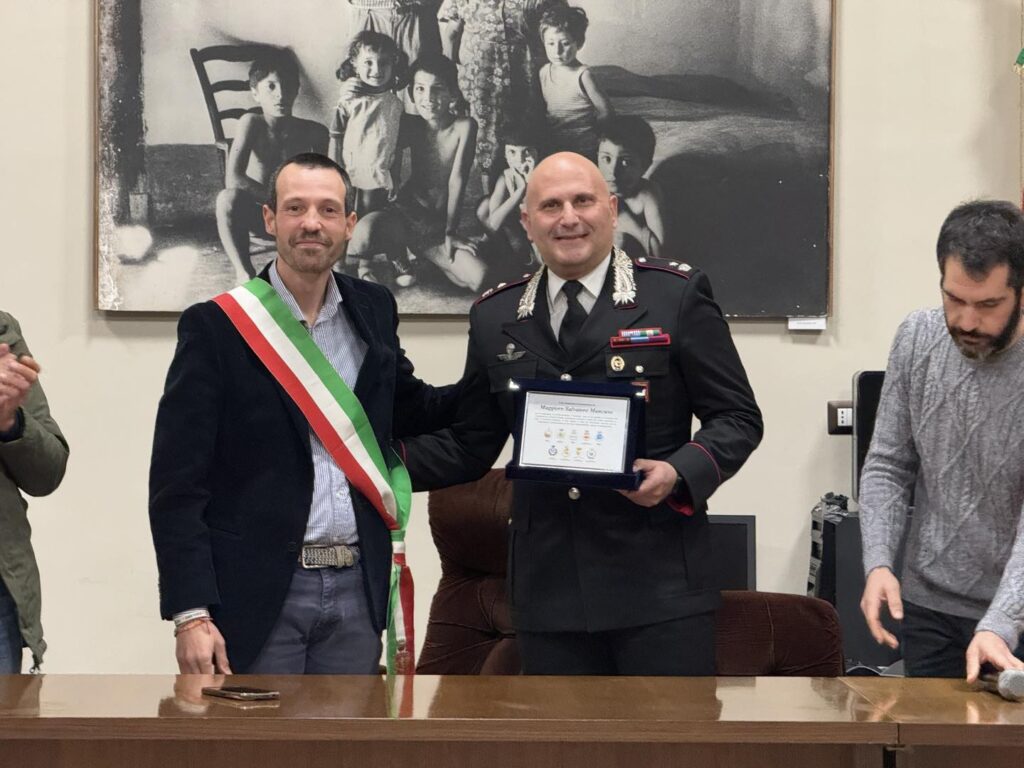 Il Maggiore Mancuso lascia la Compagnia di Petralia Sottana