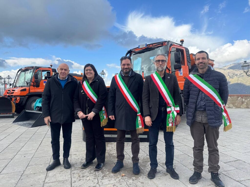 Madonie, ecco i nuovi mezzi spalaneve