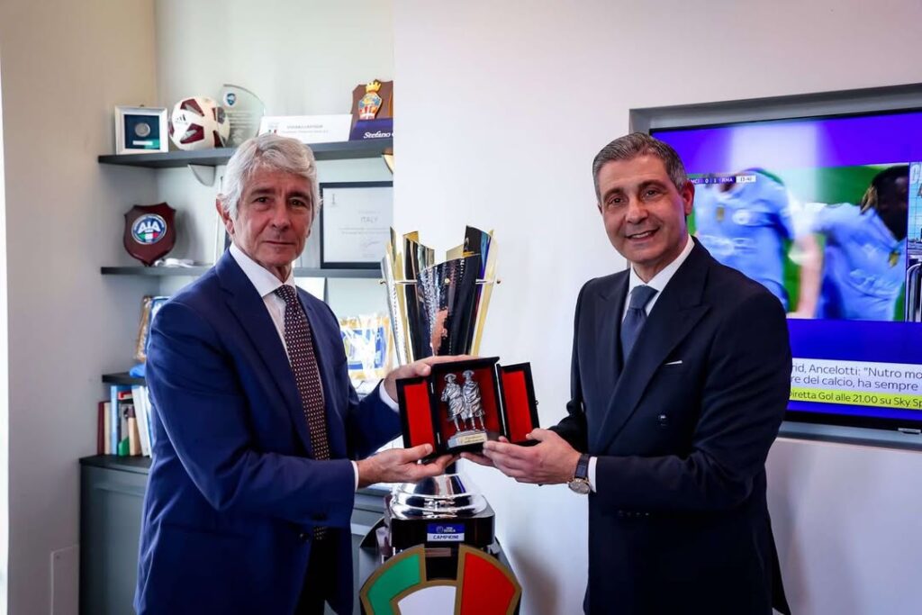 Fabio Capuana incontra il Ministro dello Sport  Andrea Abodi