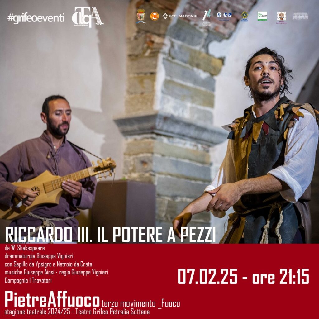 Teatro, Riccardo III. Il potere a pezzi al Grifeo