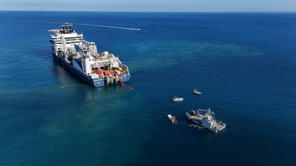 Terna,Tyrrhenian Link: avviata in Sicilia la posa del cavo sottomarino